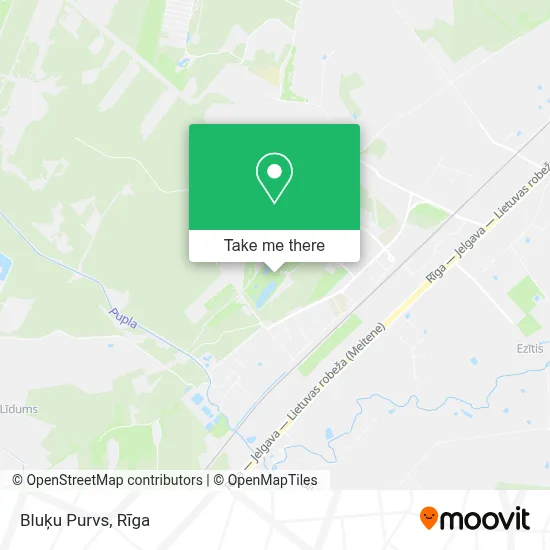 Bluķu Purvs map