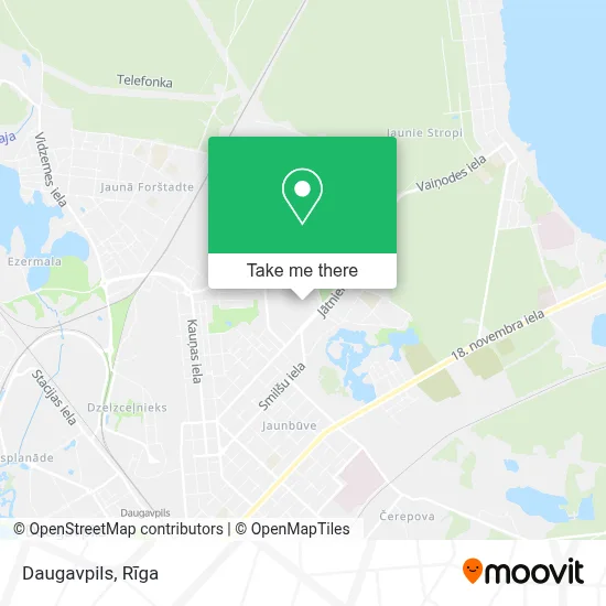 Daugavpils map