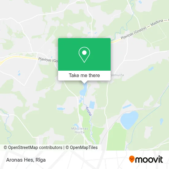 Aronas Hes map