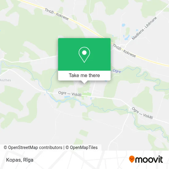 Kopas map