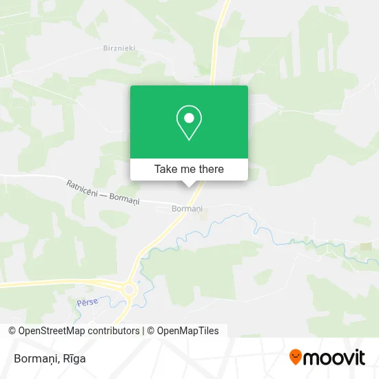 Bormaņi map