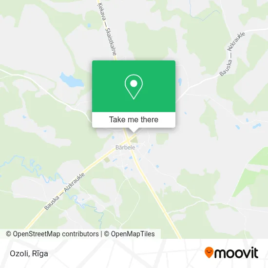 Ozoli map