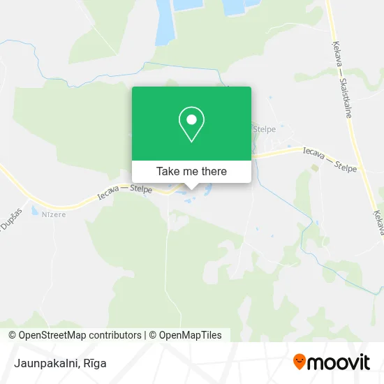 Jaunpakalni map