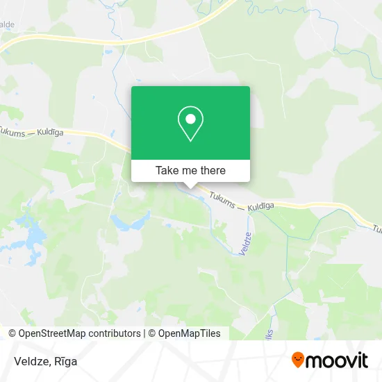Veldze map