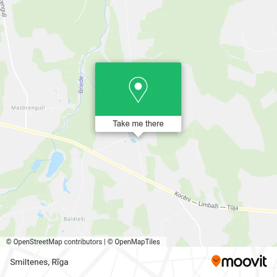 Smiltenes map