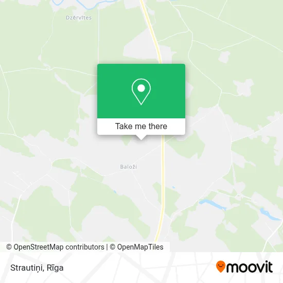Strautiņi map