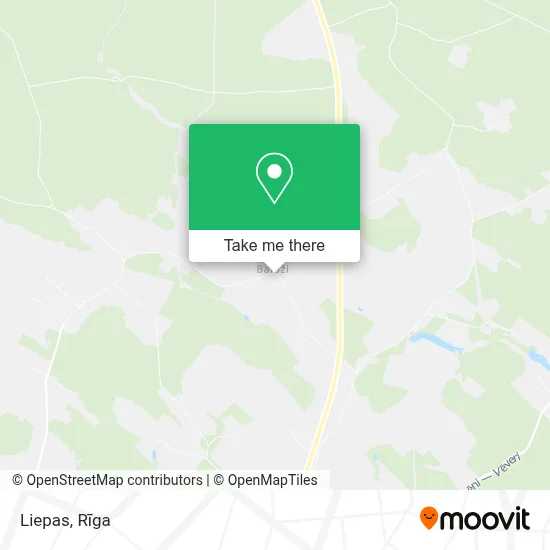 Liepas map
