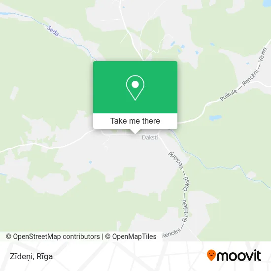 Zīdeņi map