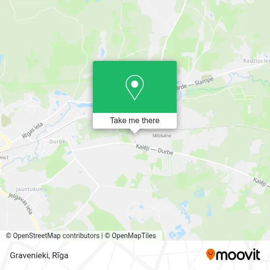 Gravenieki map