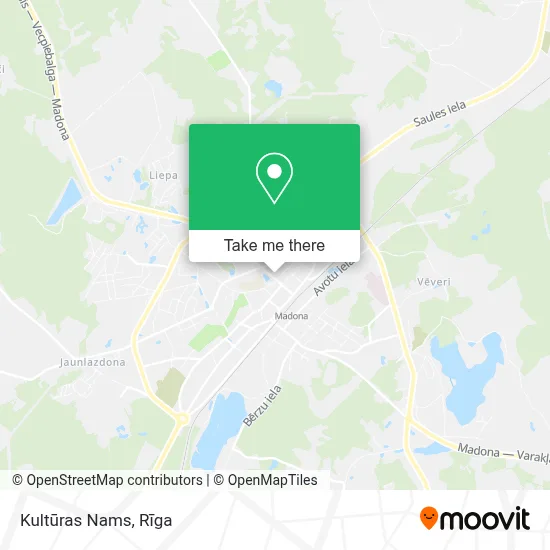 Kultūras Nams map