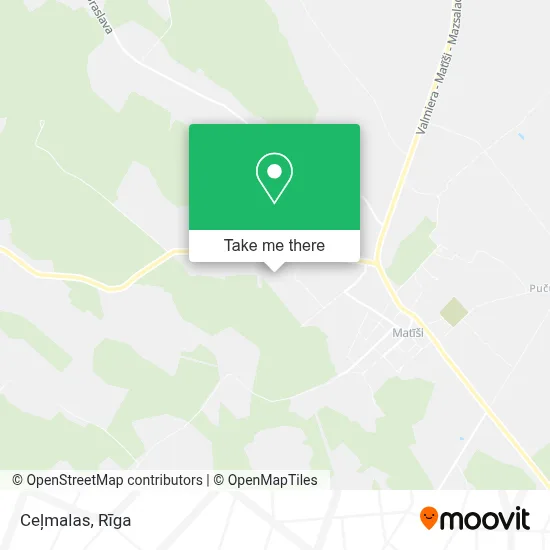 Ceļmalas map