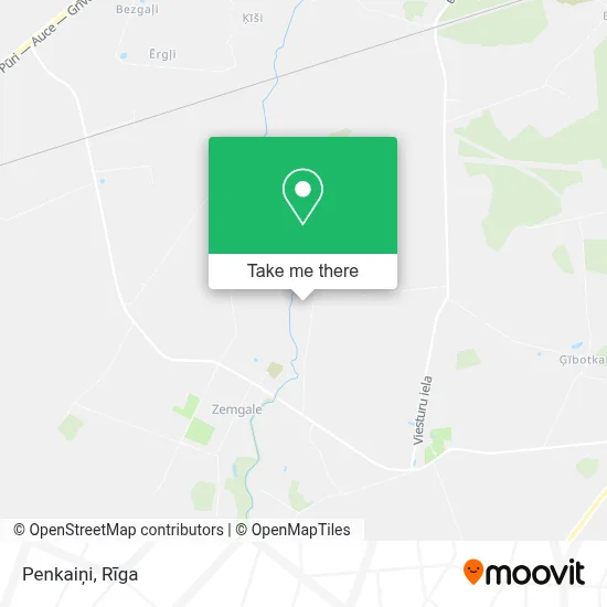 Penkaiņi map