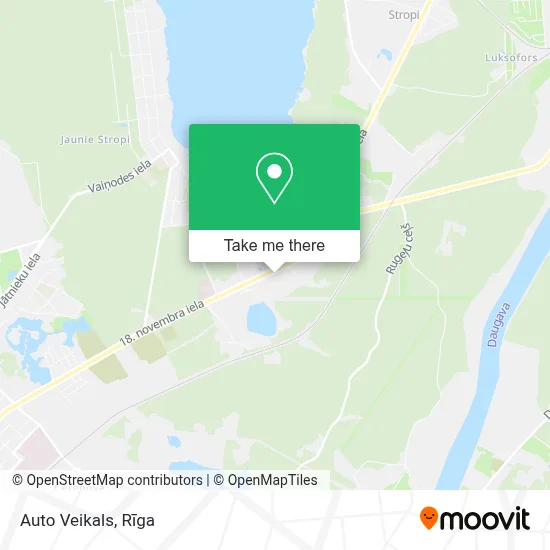 Auto Veikals map