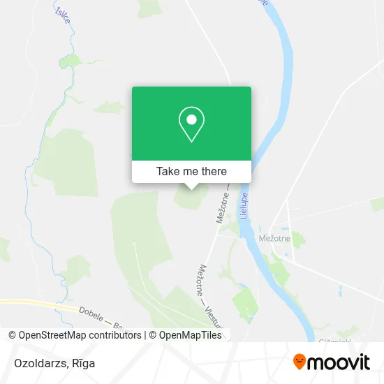 Ozoldarzs map