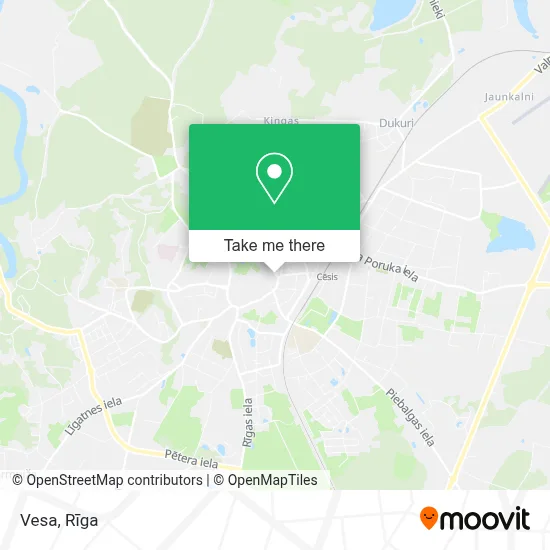 Vesa map