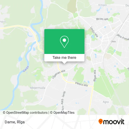 Dame map