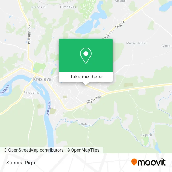 Sapnis map