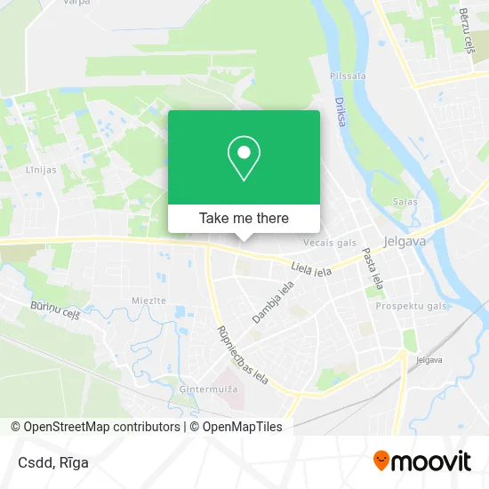 Csdd map
