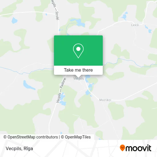Vecpils map