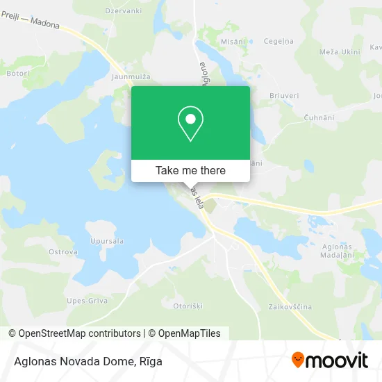 Aglonas Novada Dome map