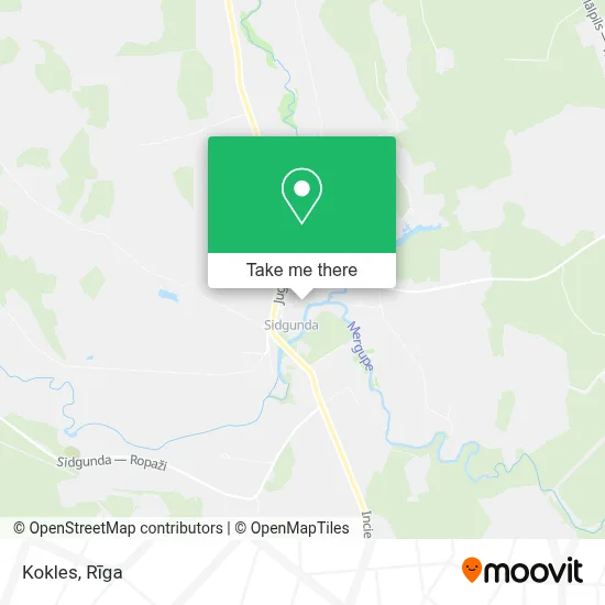 Kokles map