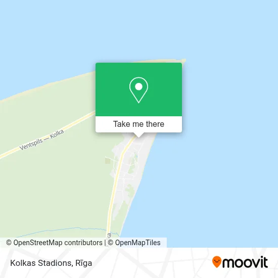 Kolkas Stadions map