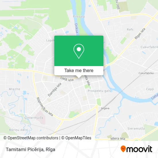Tamitami Picērija map
