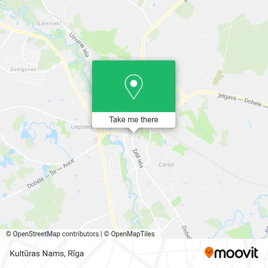 Kultūras Nams map