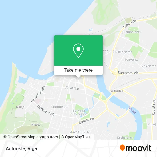 Autoosta map