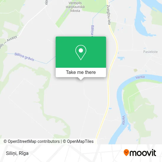 Siliņi map