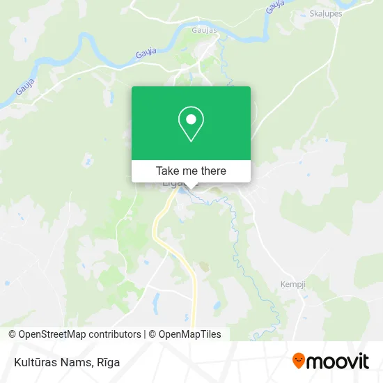 Kultūras Nams map