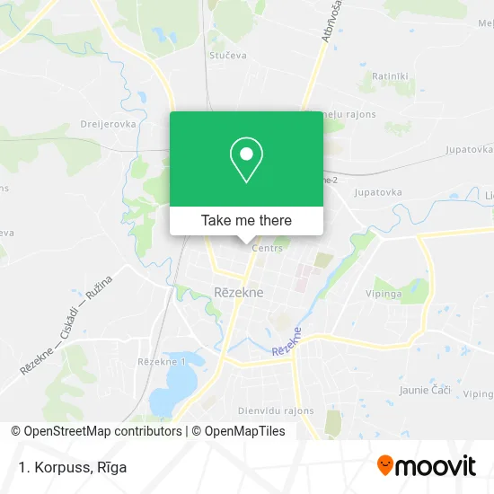 1. Korpuss map