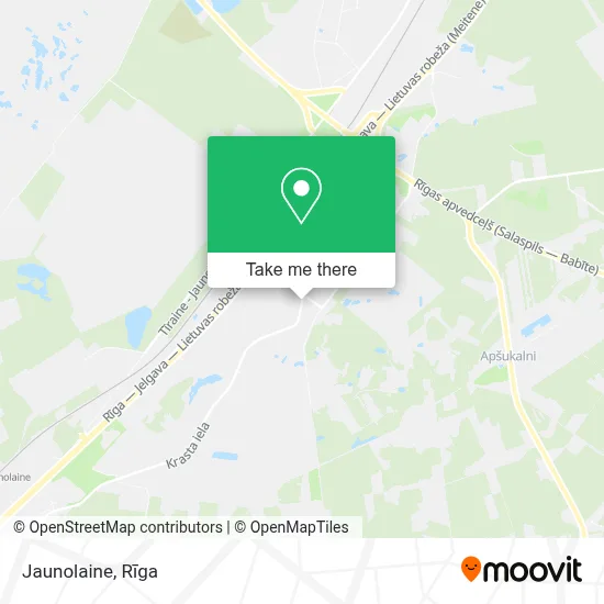 Jaunolaine map
