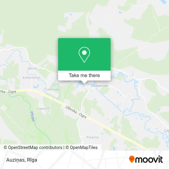 Auziņas map