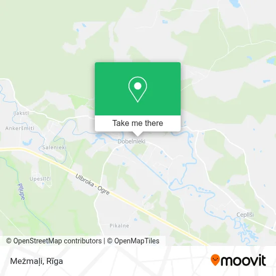 Mežmaļi map