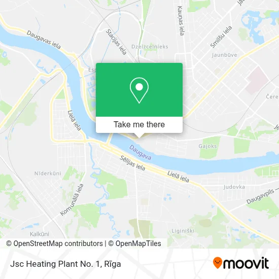 Jsc Heating Plant No. 1 map