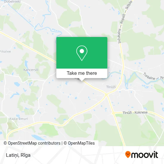 Latiņi map