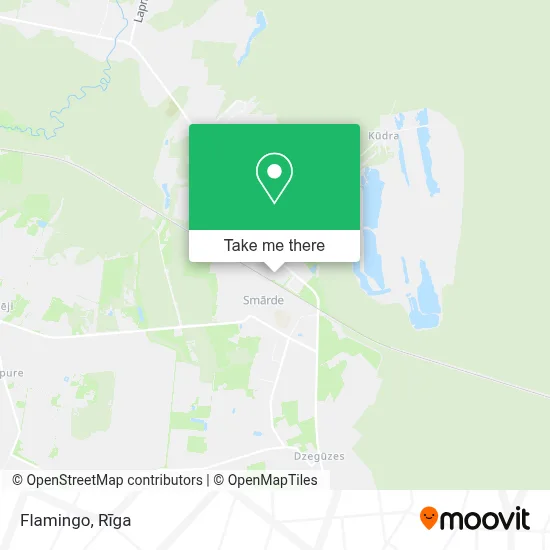 Flamingo map