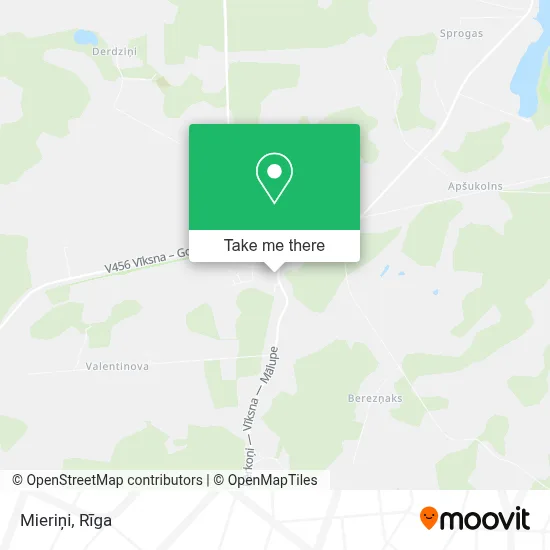 Mieriņi map