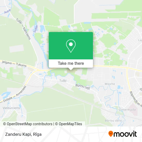Zanderu Kapi map