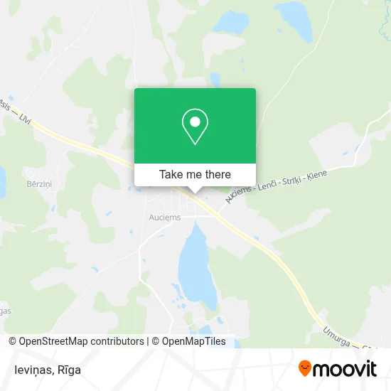 Ieviņas map