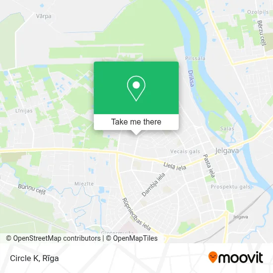 Circle K map