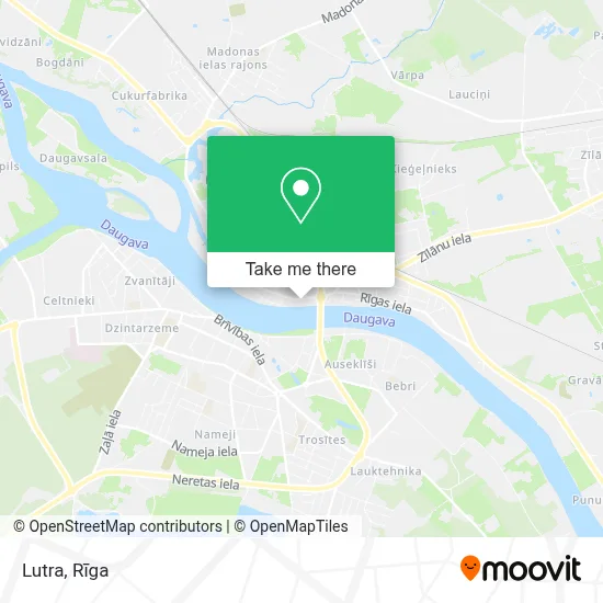 Lutra map
