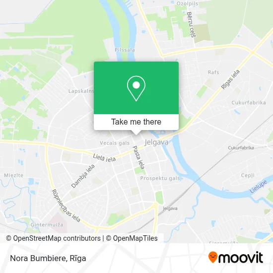 Nora Bumbiere map