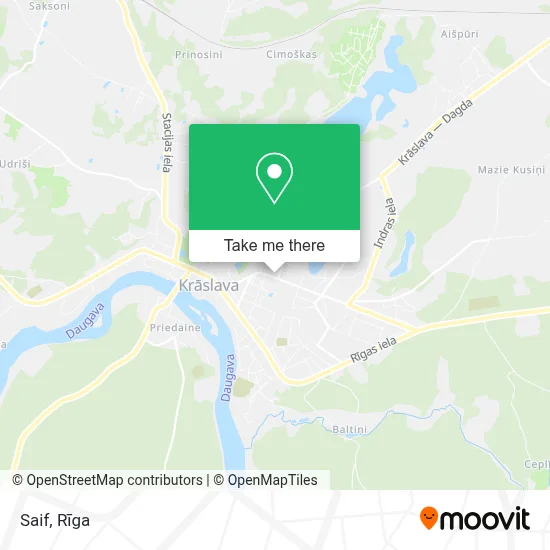 Saif map