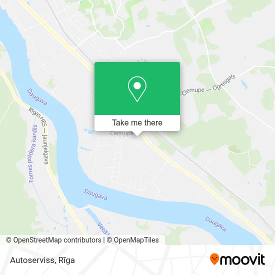 Autoserviss map