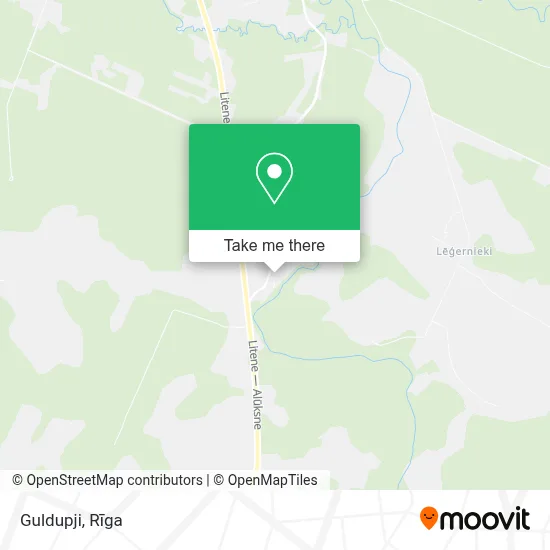 Guldupji map