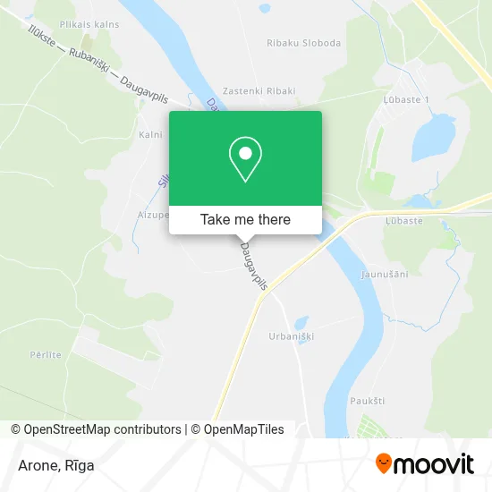 Arone map