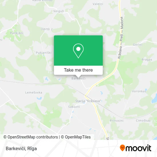 Barkeviči map