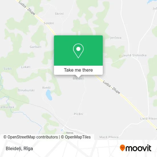 Bleideļi map